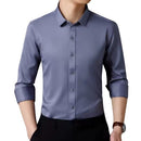 Camiseta social manga longa