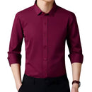 Camiseta social manga longa