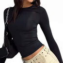 Camiseta feminina manga comprida